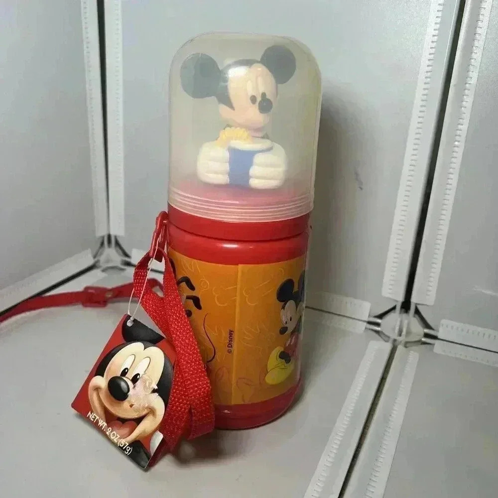 RARE Vintage 1988 Mickey Mouse NOS Character Head Thermos Pluto Mini Mouse